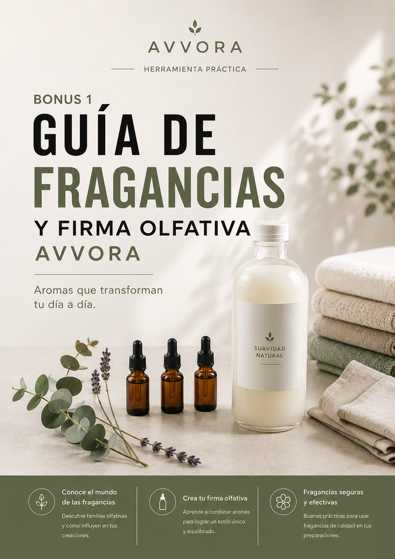 Guía de Fragancias y Firma olfativa Avvora