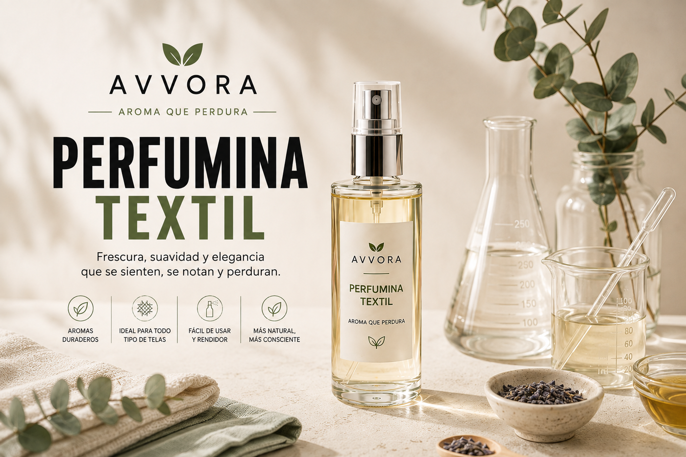 Perfumina Textil Casera